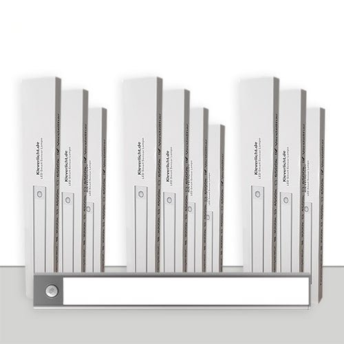 LumiSense™ – Intelligente Magnet - LED - Leuchte - 10x20cm-WaPo - 10x Lampen (Spare 100€)