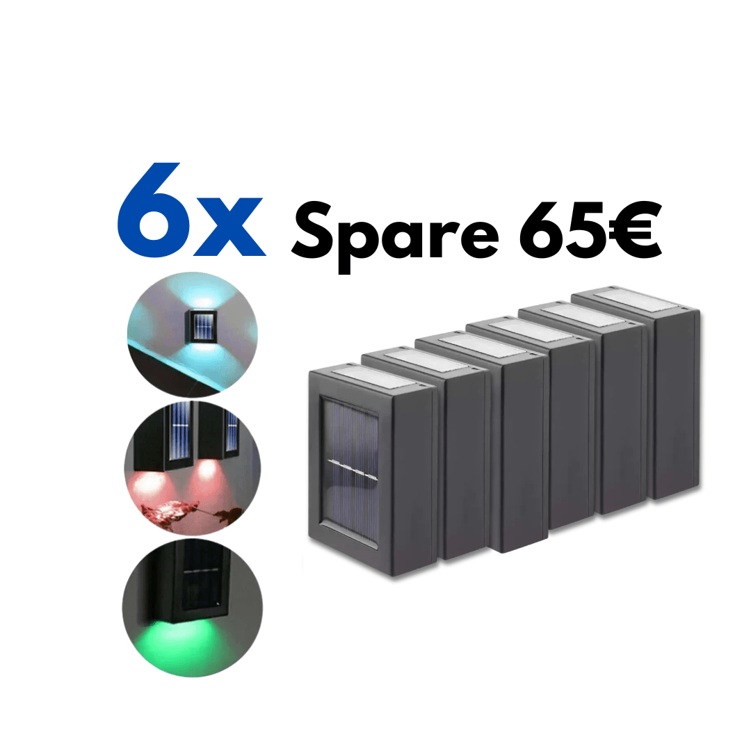 Solar Doppelseitiger Strahler - Klarwen