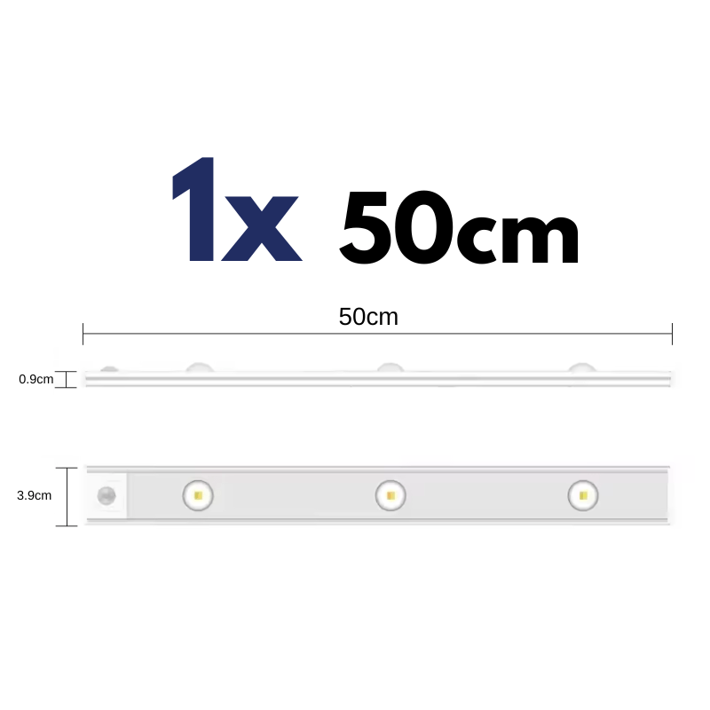 Wiederaufladbare Bewegungsmelder Lampe - Klarwen